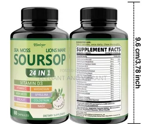 Soursoup 24 in 1 With Sea Moss and Lions Mane