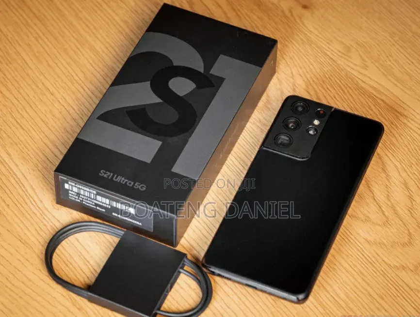 New Samsung Galaxy S21 Ultra 5G 256 GB Black