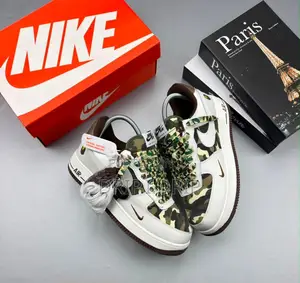 Airforce 1 Camo . Very Classic and Authentic. Comes in Box .All Sizes