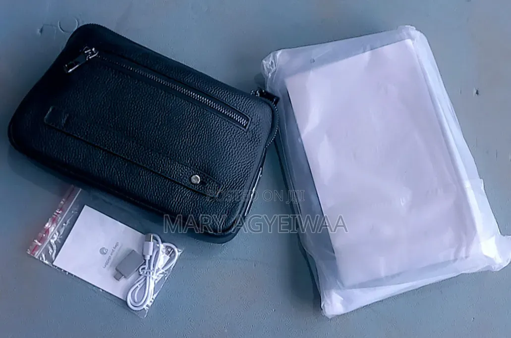 Premium Smart Fingerprint Genuine Leather Men's Clutch Bag