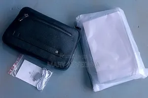 Premium Smart Fingerprint Genuine Leather Men's Clutch Bag