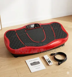 Ultra-Thin Vibration Plate With Inbuilt Bluetooth Speaker