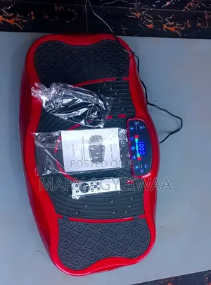 Ultra-Thin Vibration Plate With Inbuilt Bluetooth Speaker