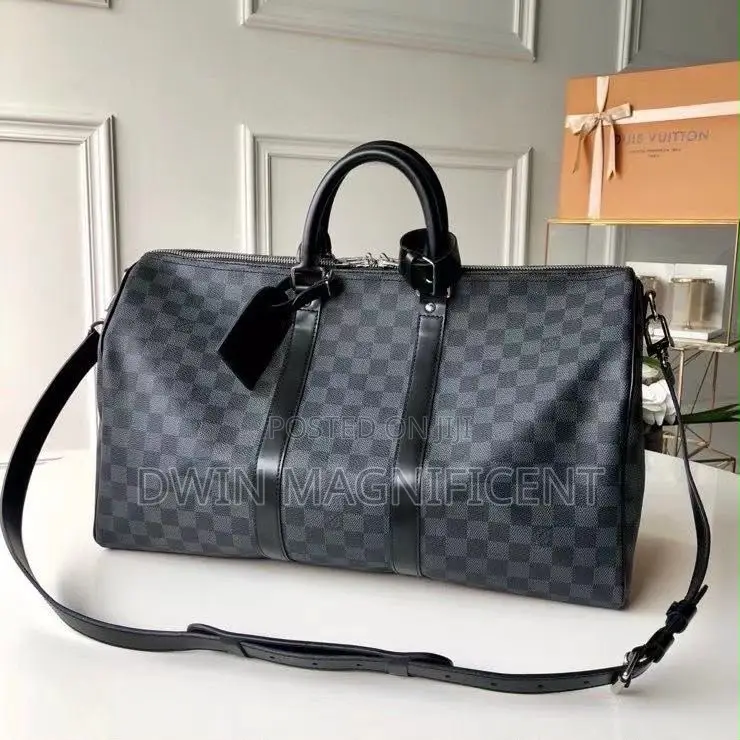 Gucci Savoy and Louis Vuitton Duffle Bag