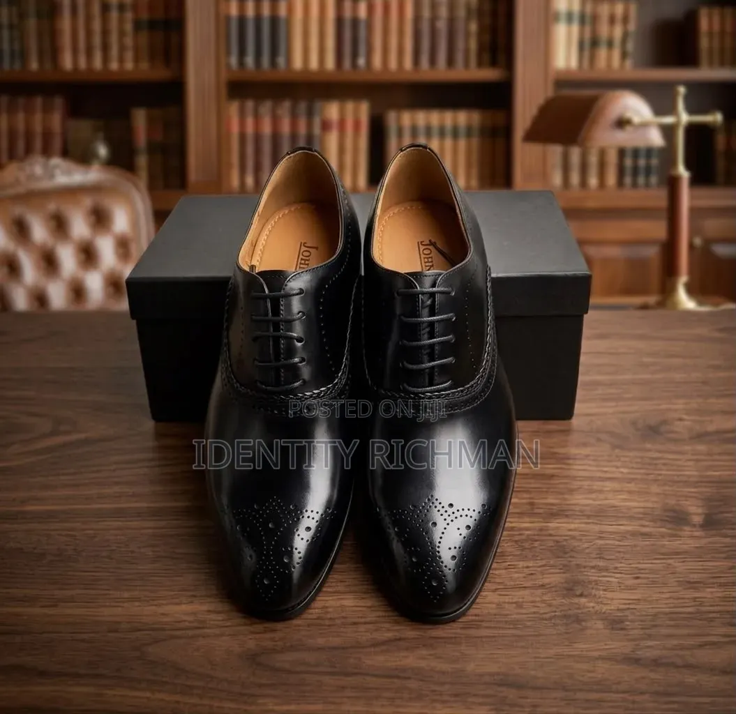 Leather Lace Shoes