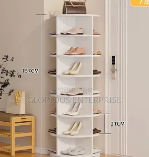 Rotating Shoe Rack