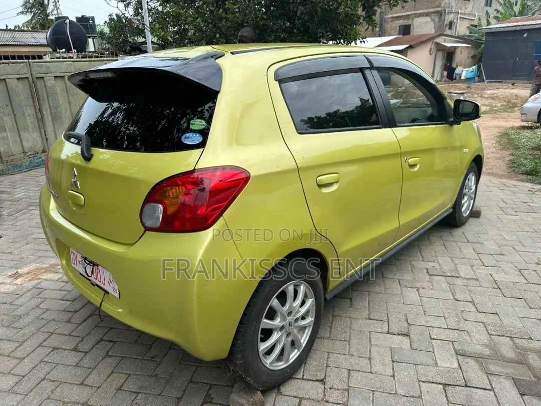 Mitsubishi Mirage DE 4dr Hatchback (1.2L 3cyl 5M) 2014 Green