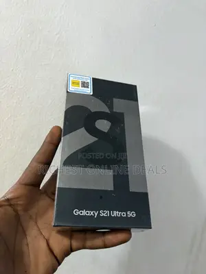 New Samsung Galaxy S21 Ultra 5G 128 GB Black