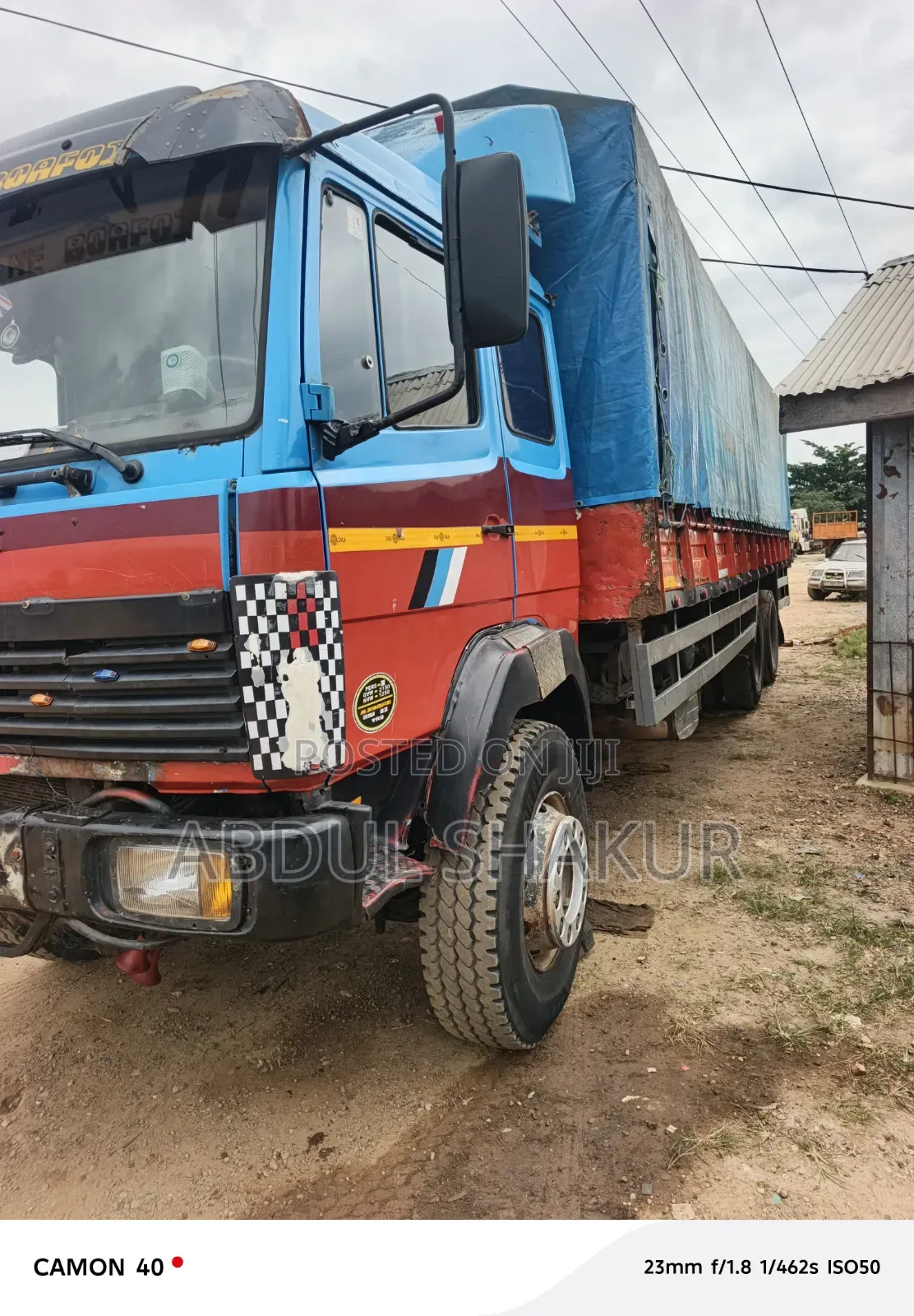Mercedes-Benz Truck 1990 Blue