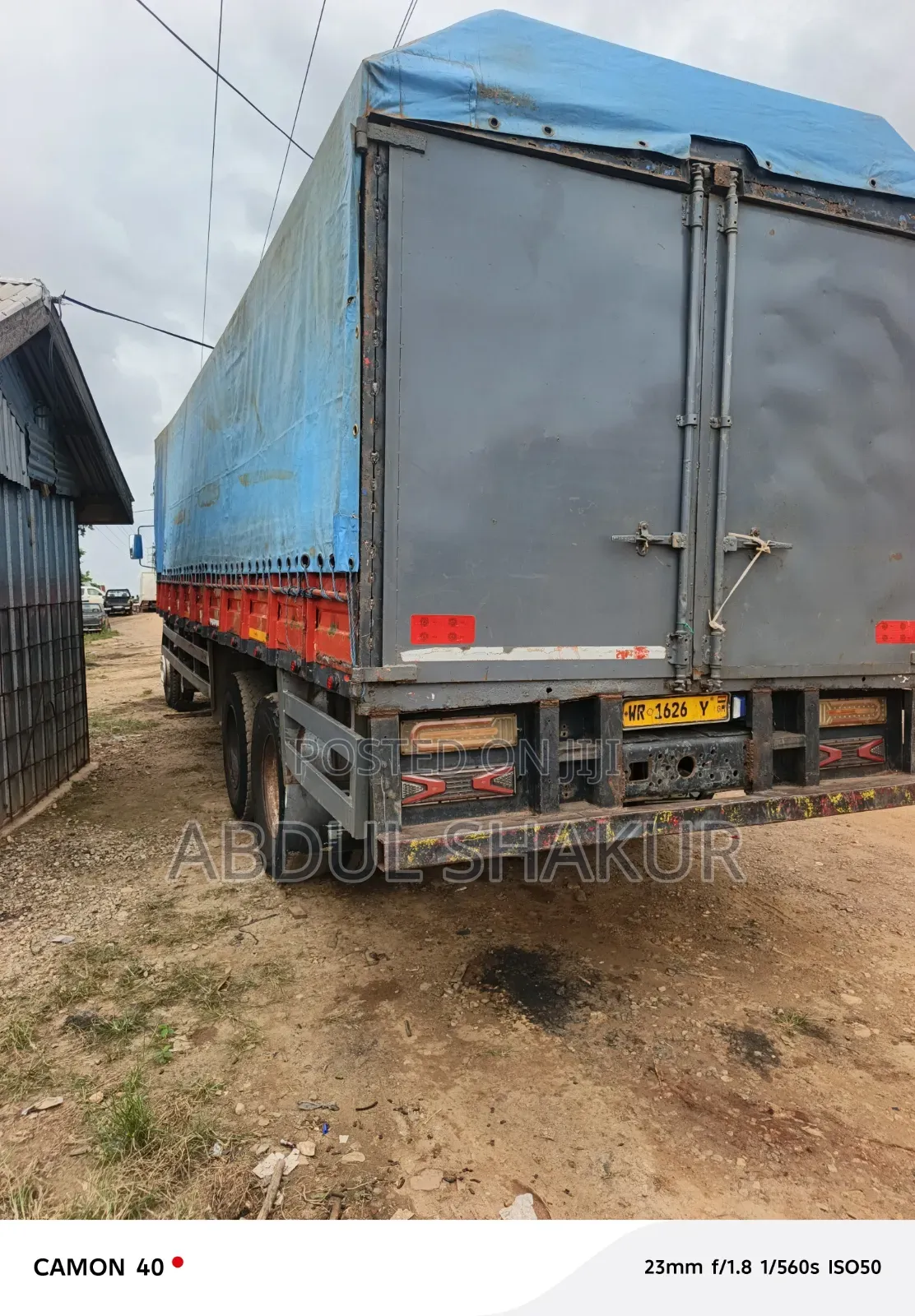 Mercedes-Benz Truck 1990 Blue