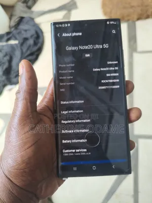 Samsung Galaxy Note 20 Ultra 5G 256 GB Black