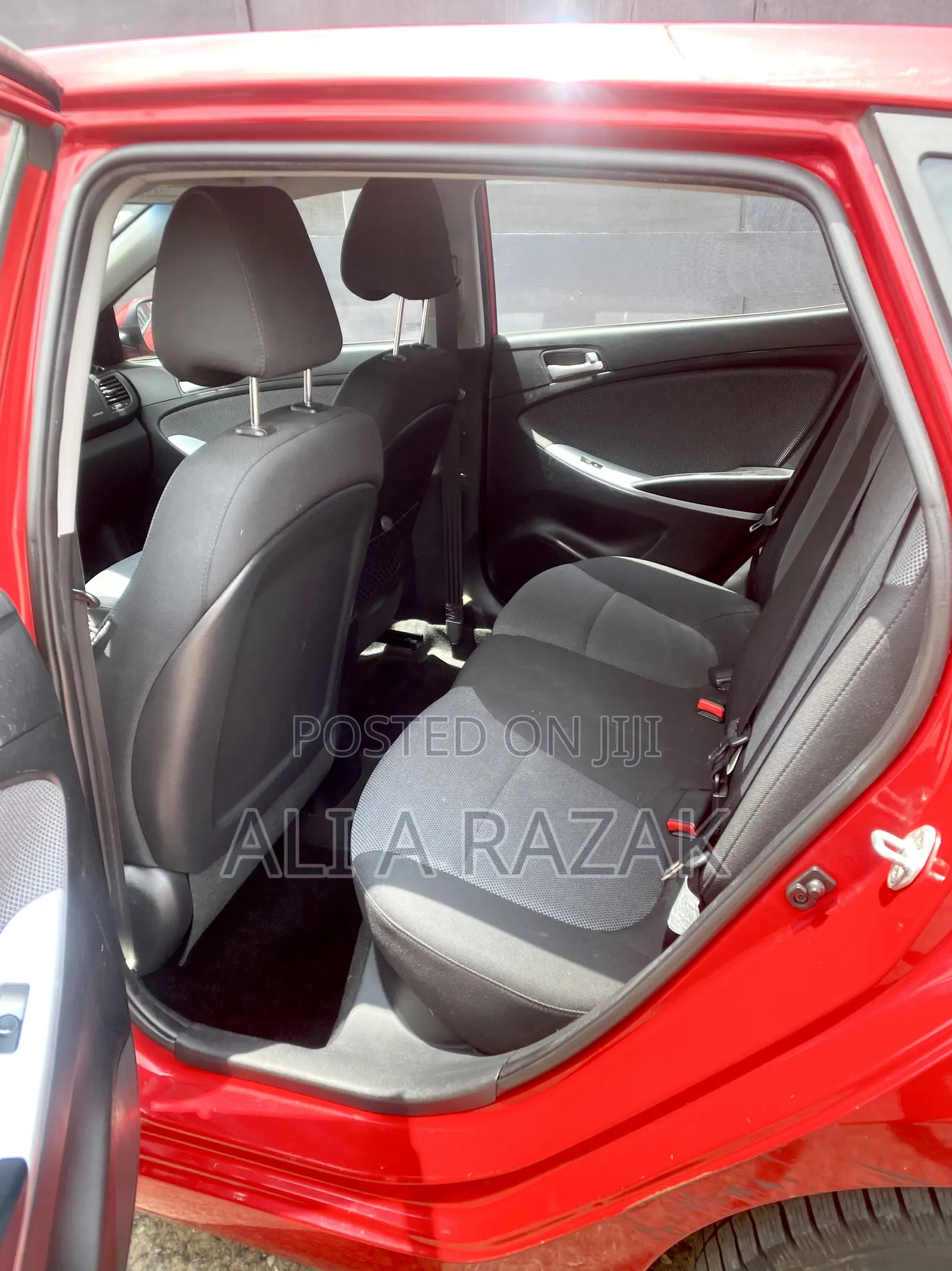 Hyundai Accent Sport 4dr Hatchback (1.6L 4cyl 6A) 2015 Red