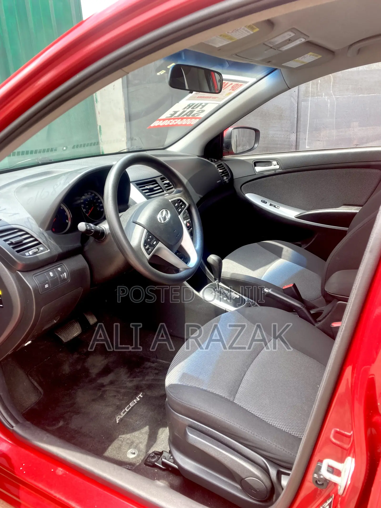 Hyundai Accent Sport 4dr Hatchback (1.6L 4cyl 6A) 2015 Red
