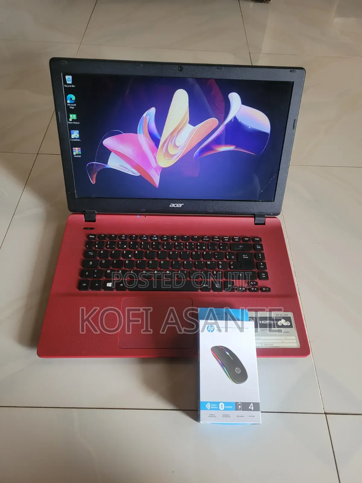 Laptop Acer Aspire ES1-522 8GB AMD HDD 500GB