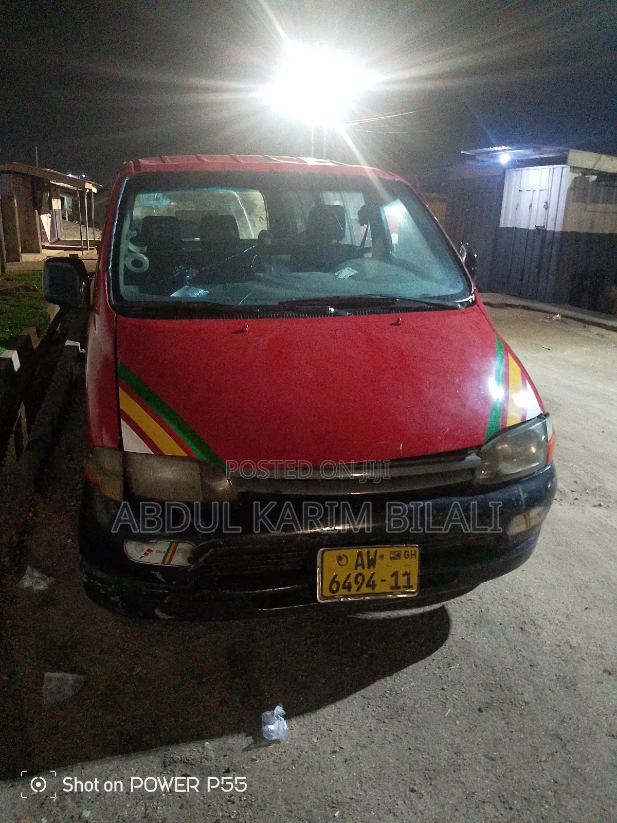 Toyota HiAce 2010 Red