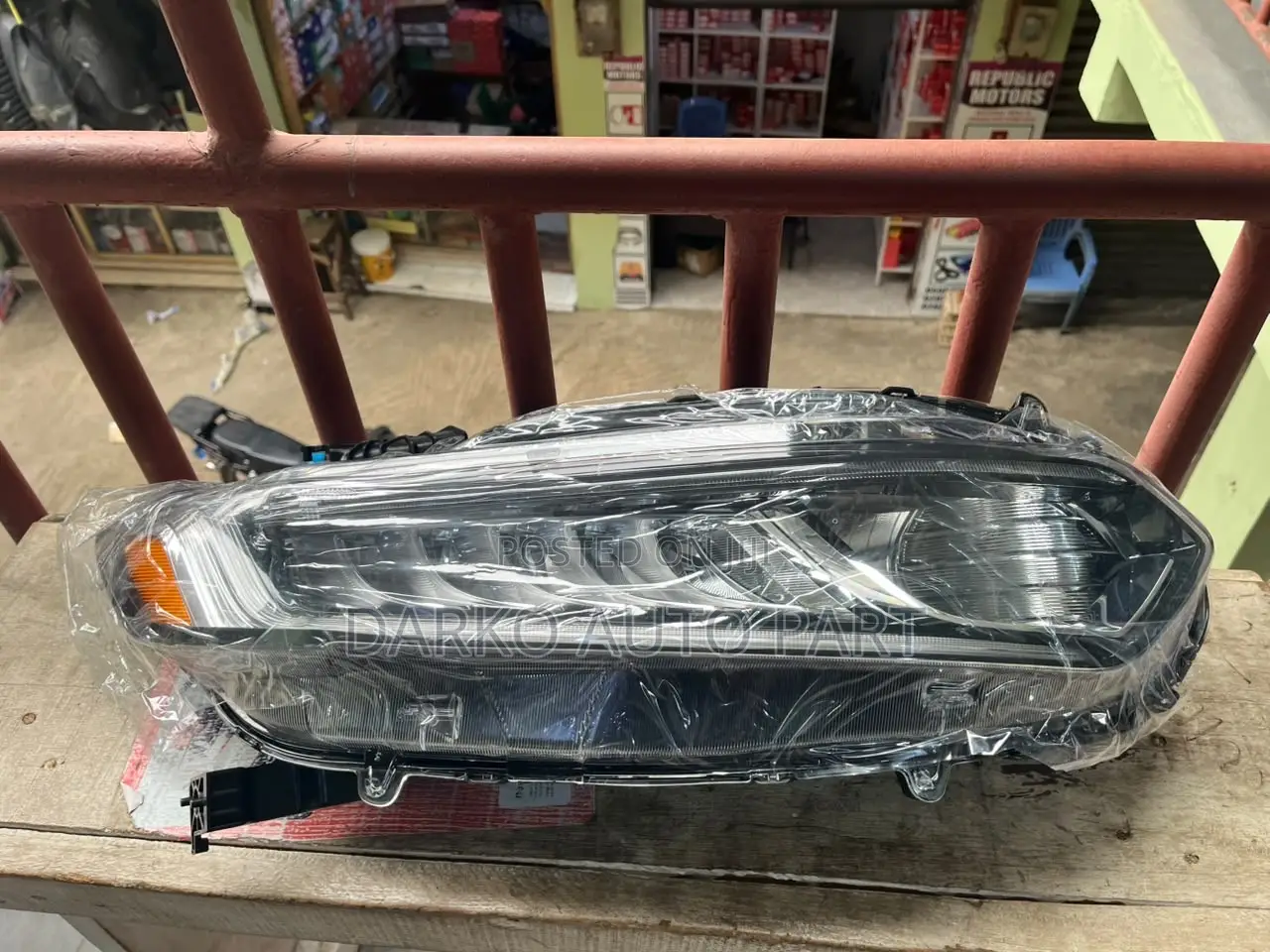 Honda Accord 2018-2020 Headlights Half LED Available Right Available