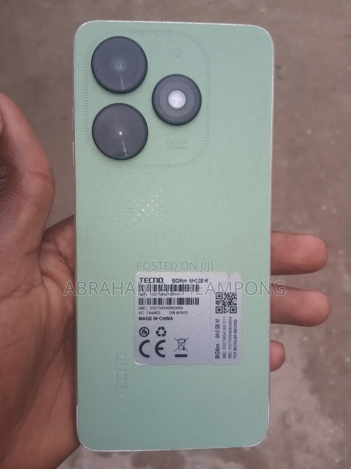 Tecno Pop 8 64 GB Green