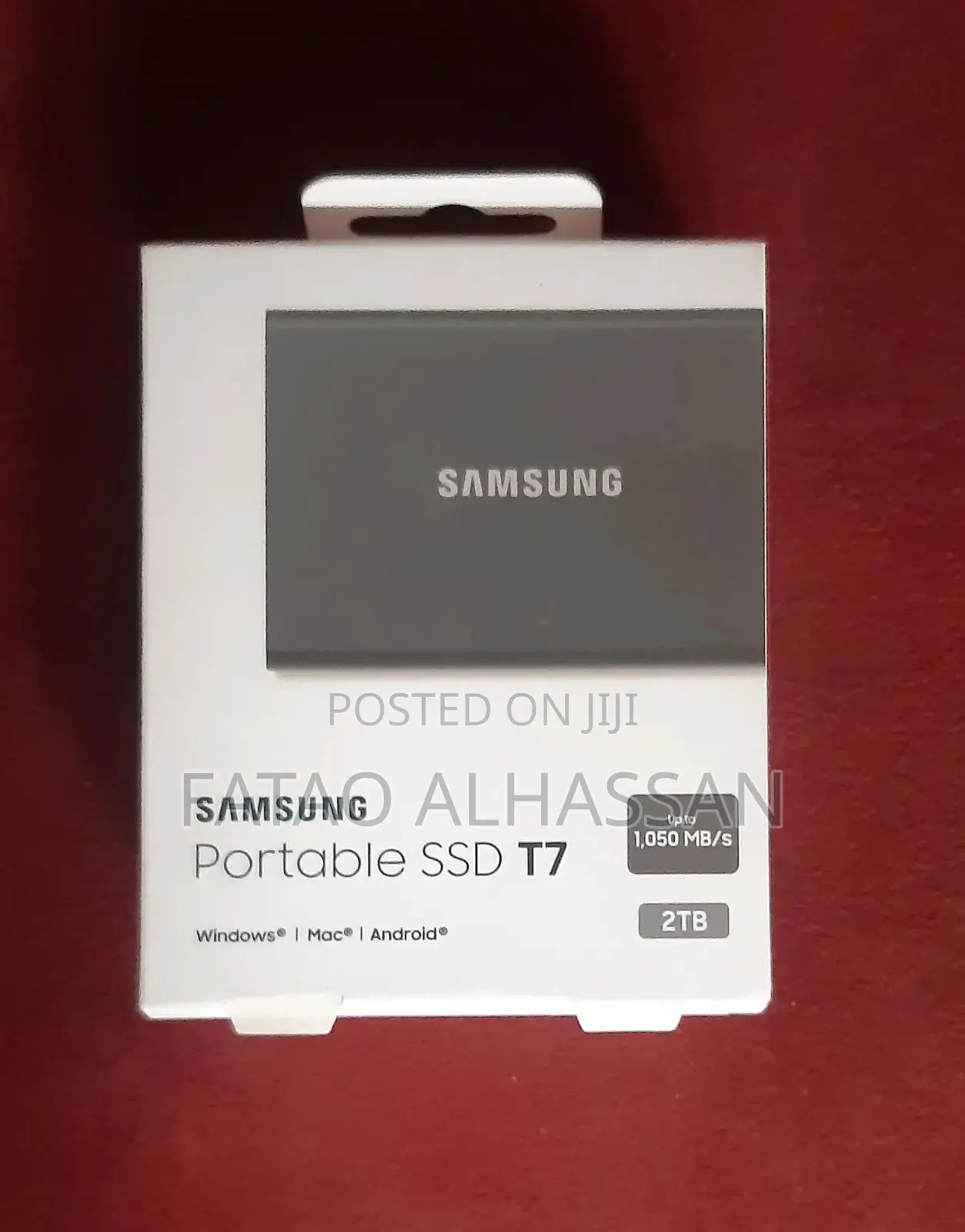 Samsung T7 SSD 2tb