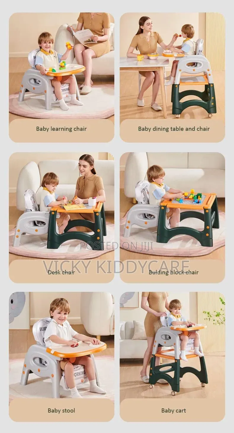 6 in 1 High Chair for Babies