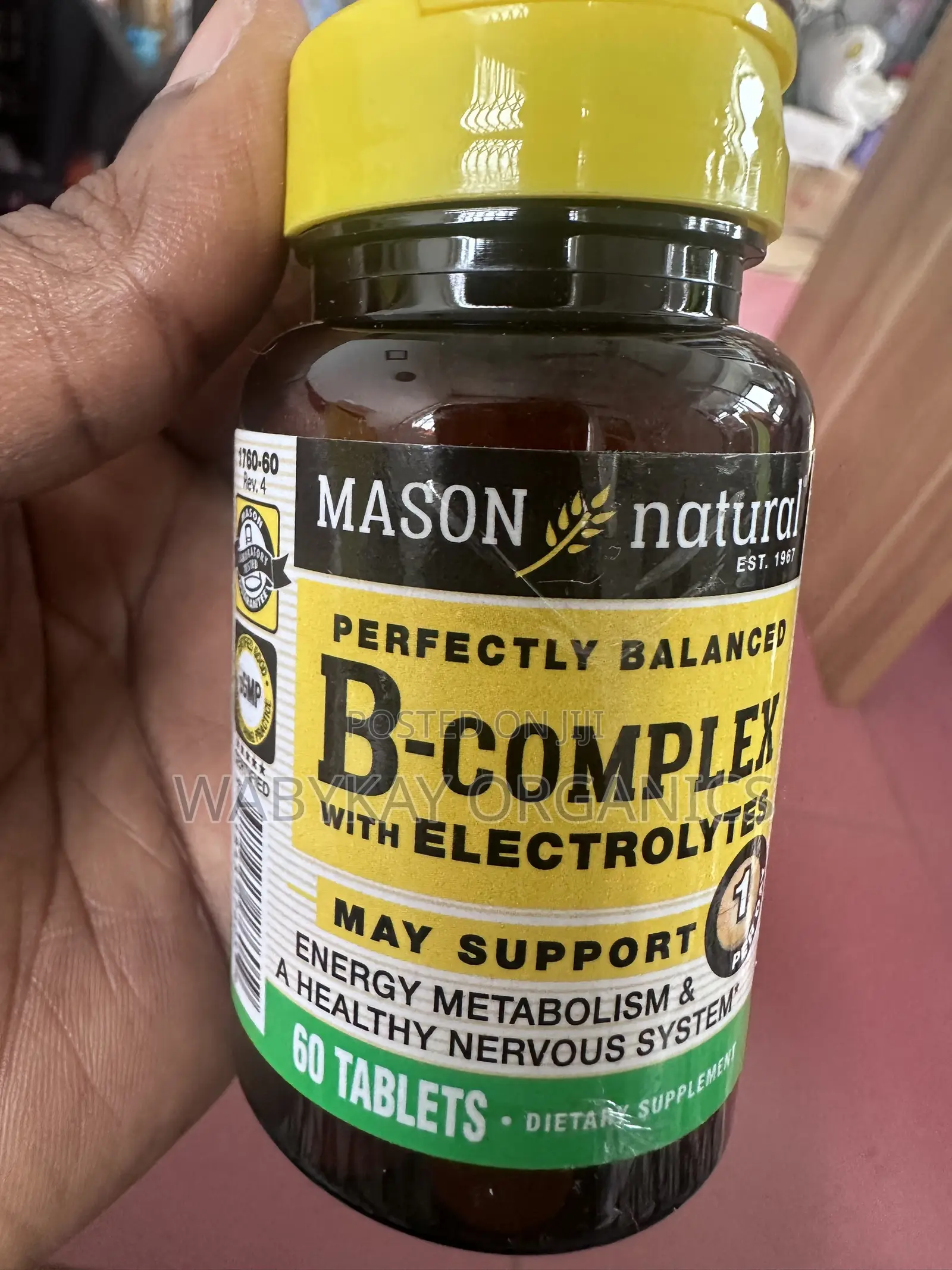 B Complex With Electrolytes 2 Months Supply