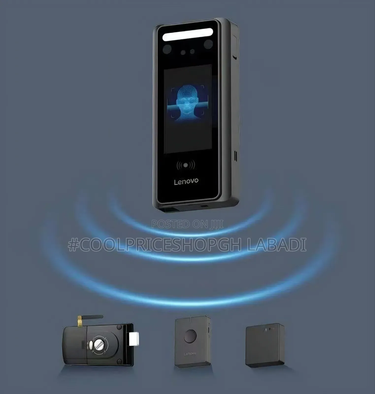 Smart Lock A1 Glass Access Control System With Face & Card Recognition