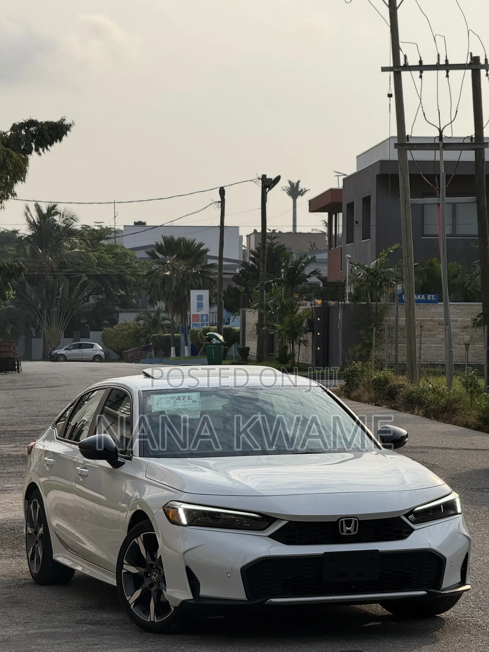 Honda Civic Sport Touring Hybrid Sedan 2026 White