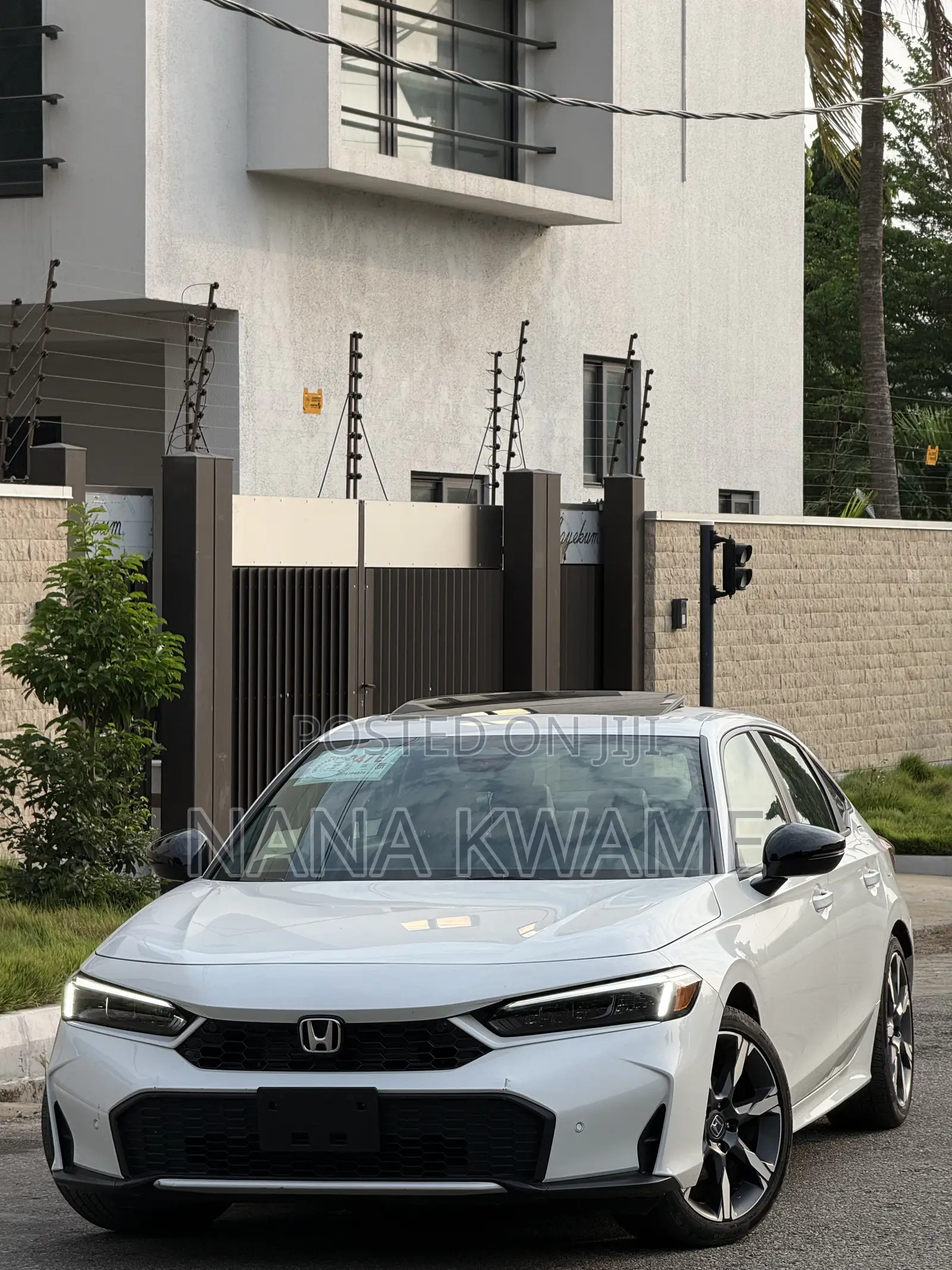 Honda Civic Sport Touring Hybrid Sedan 2026 White