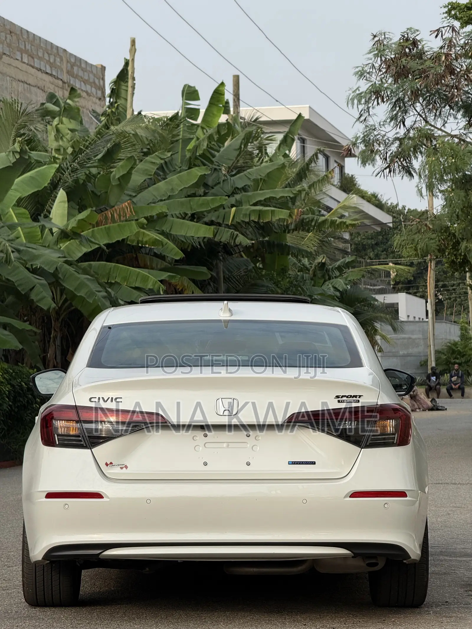 Honda Civic Sport Touring Hybrid Sedan 2026 White