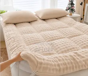 Super Soft Comfy Mattress Topper - All Sizes, White, Brown and Grey