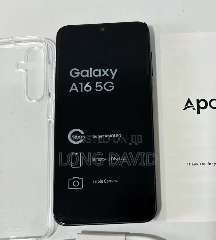 New Samsung Galaxy A16 5G 256 GB Black
