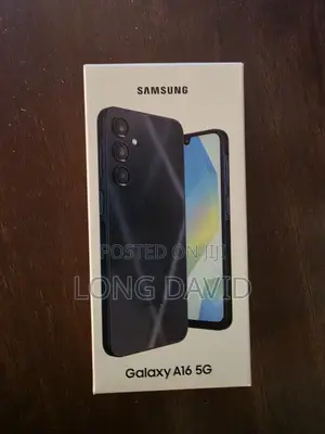 New Samsung Galaxy A16 5G 256 GB Black