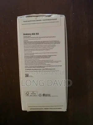 New Samsung Galaxy A16 5G 256 GB Black
