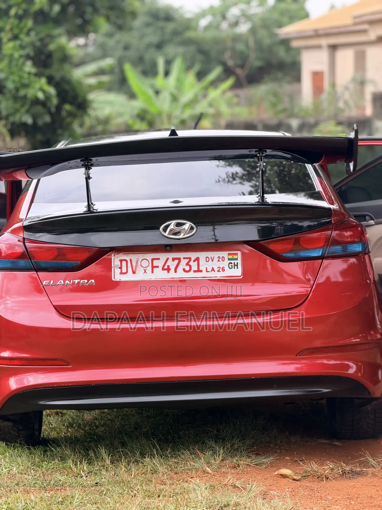 Hyundai Elantra Sport Sedan FWD (1.6L 4cyl 6M) 2017 Red