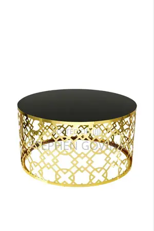 Luxury Gold Coffee Table – Modern Home Décor, From Turkey