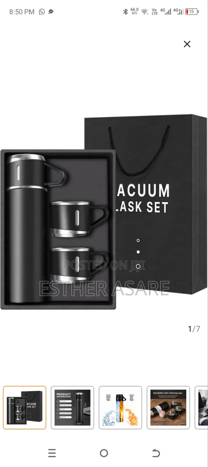 Double Wall Vacuum Flask