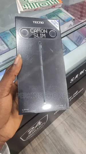 New Tecno Camon Slim 256 GB Black