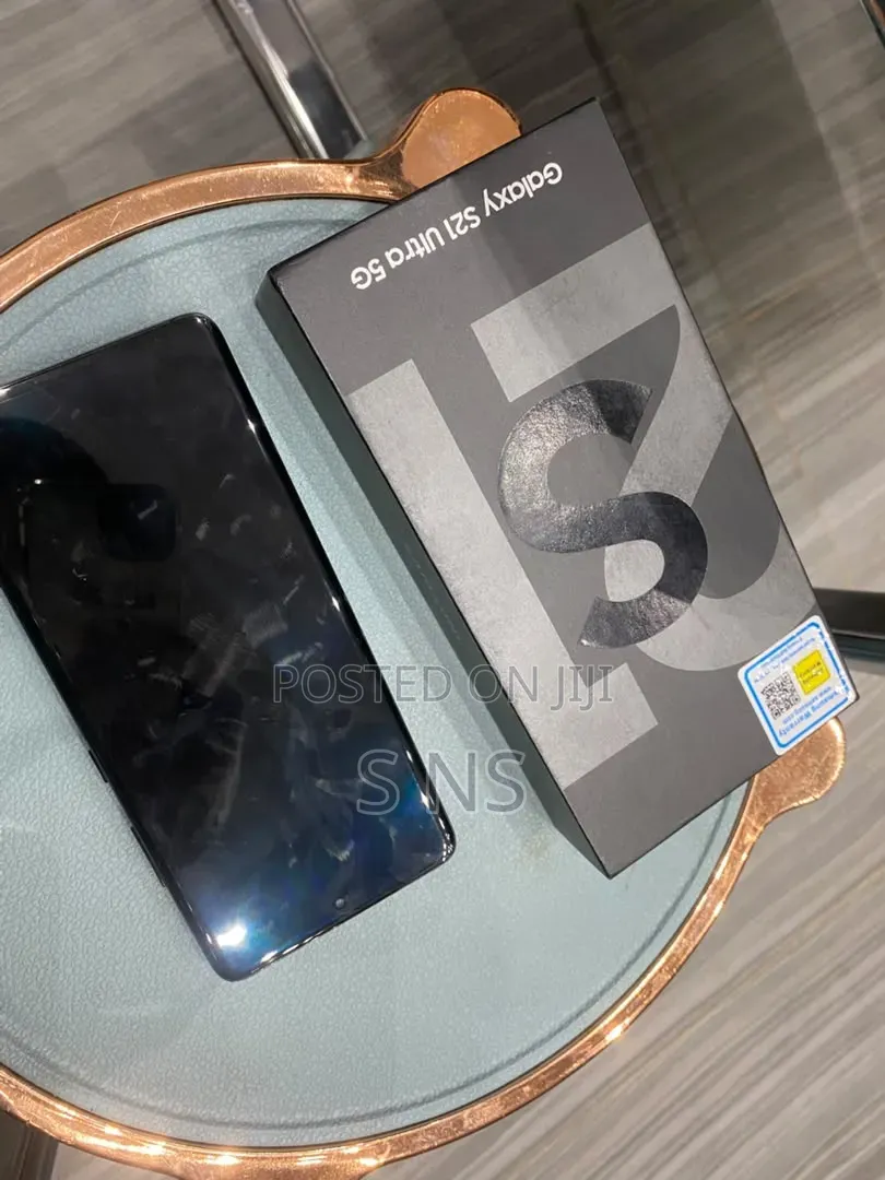 New Samsung Galaxy S21 Ultra 5G 128 GB Black