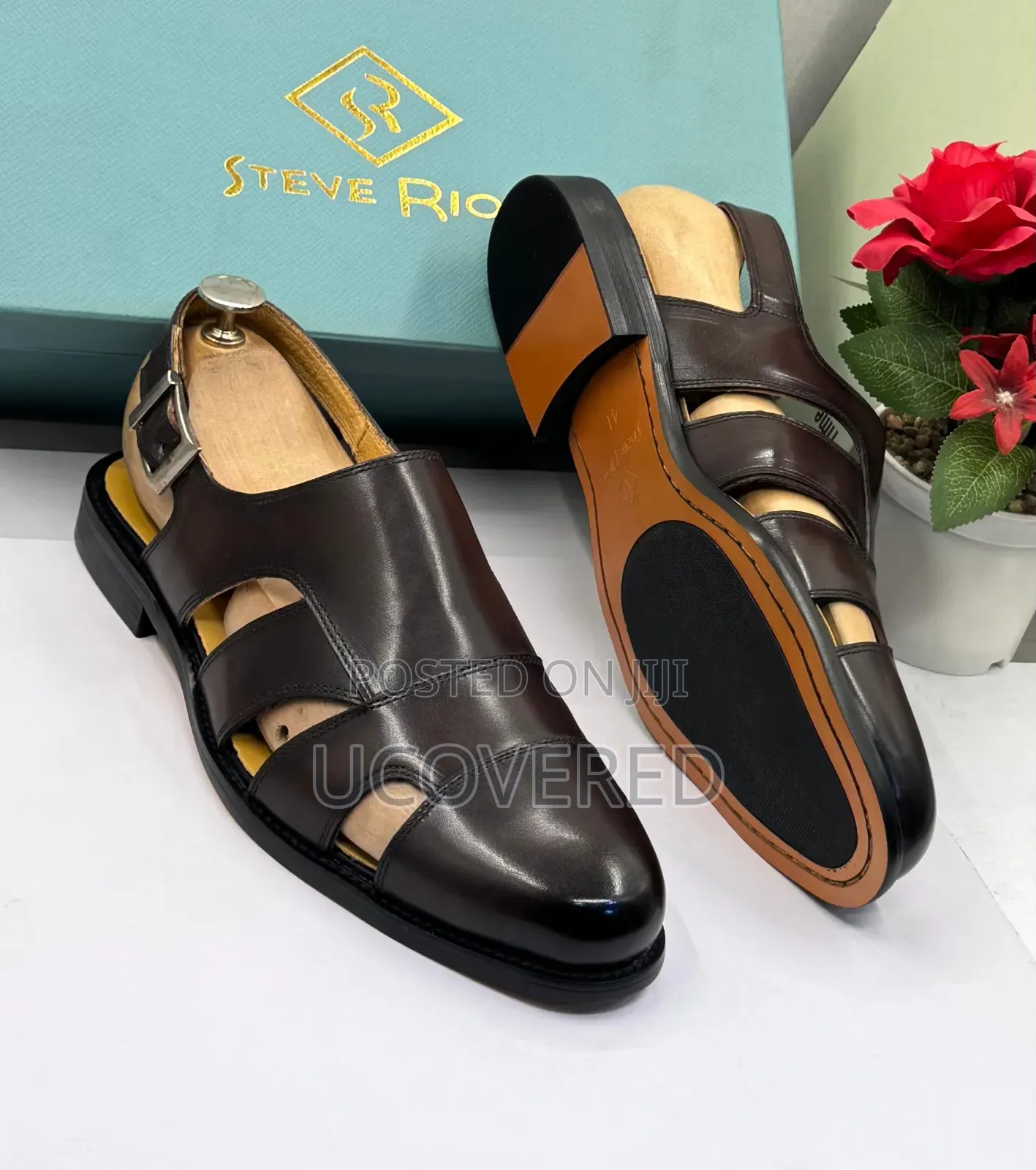 Steve Riots Brand Leather Sandals
