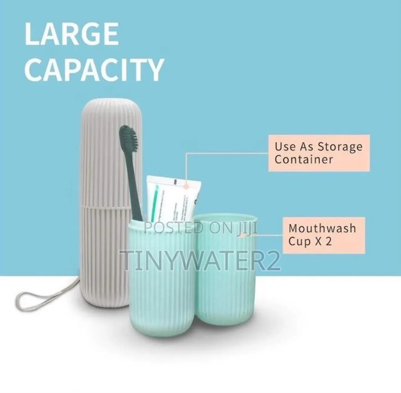 Travel Toothbrush Holder Cup