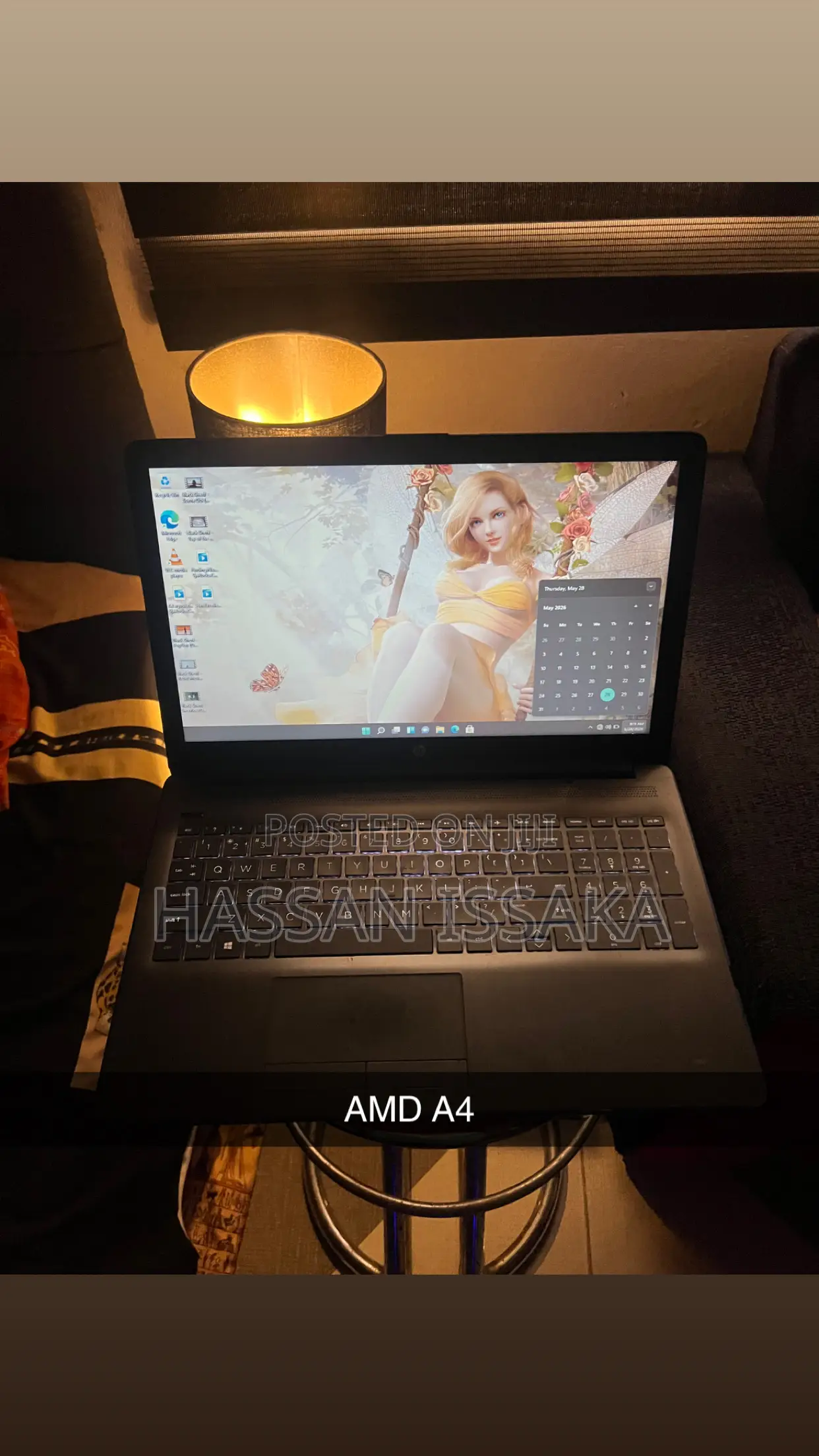 Laptop HP 15-Gw0023od Slim 8GB AMD A4 HDD 500GB