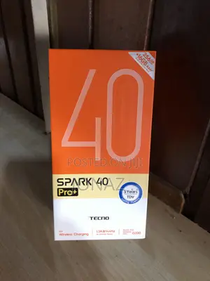 New Tecno Spark 40 Pro+ 256 GB Black