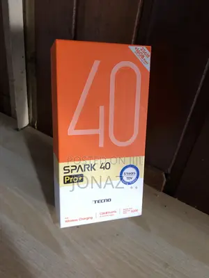 New Tecno Spark 40 Pro+ 256 GB Black
