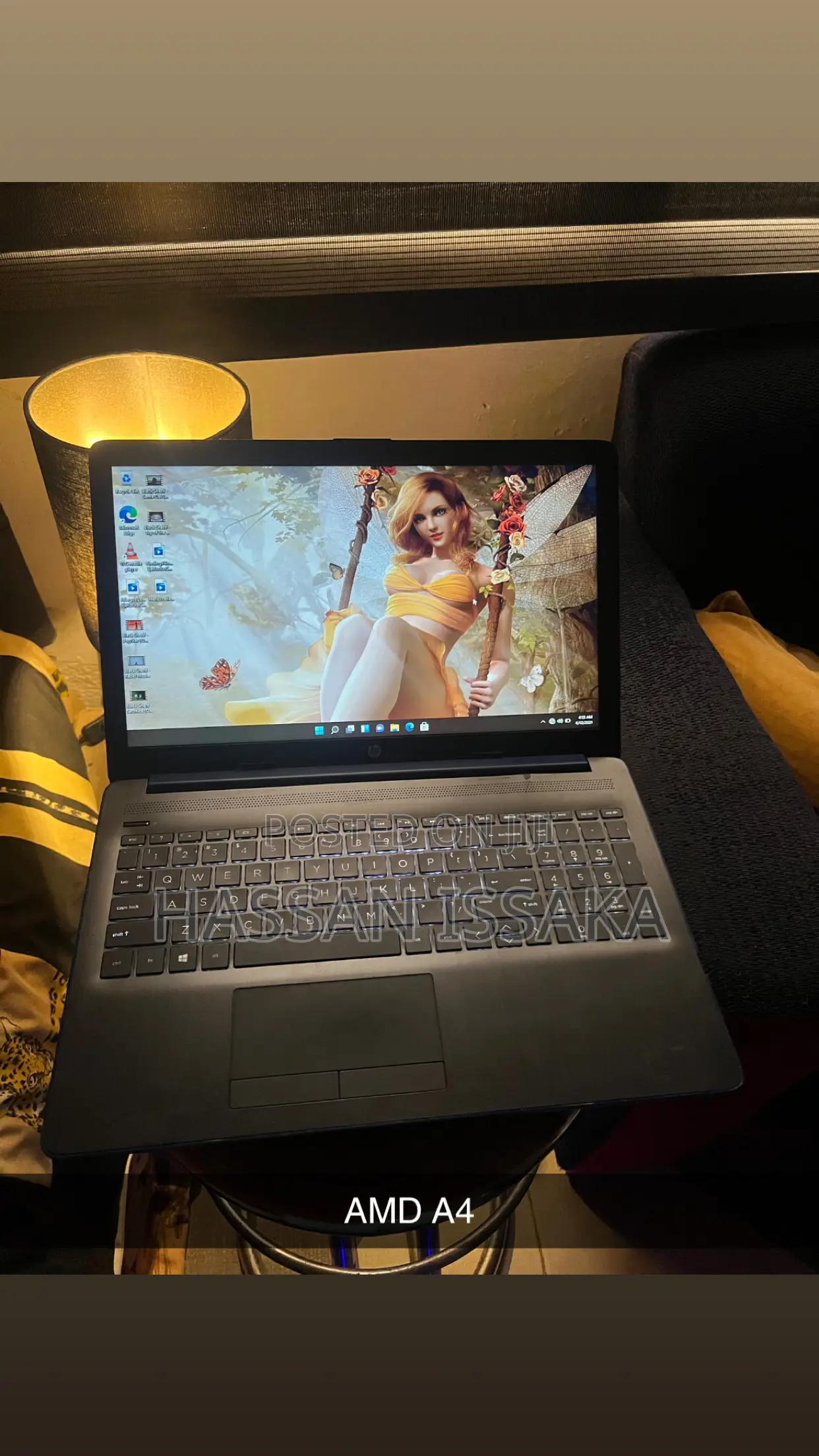 Laptop HP 15-Gw0023od Slim 8GB AMD A4 HDD 500GB