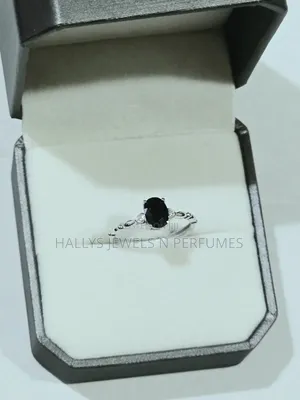 Sterling Silver Natural Sapphire Ring