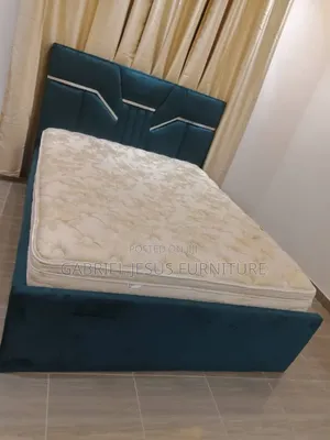 Cozy Double Bed Frame With Mattress for Delivery
