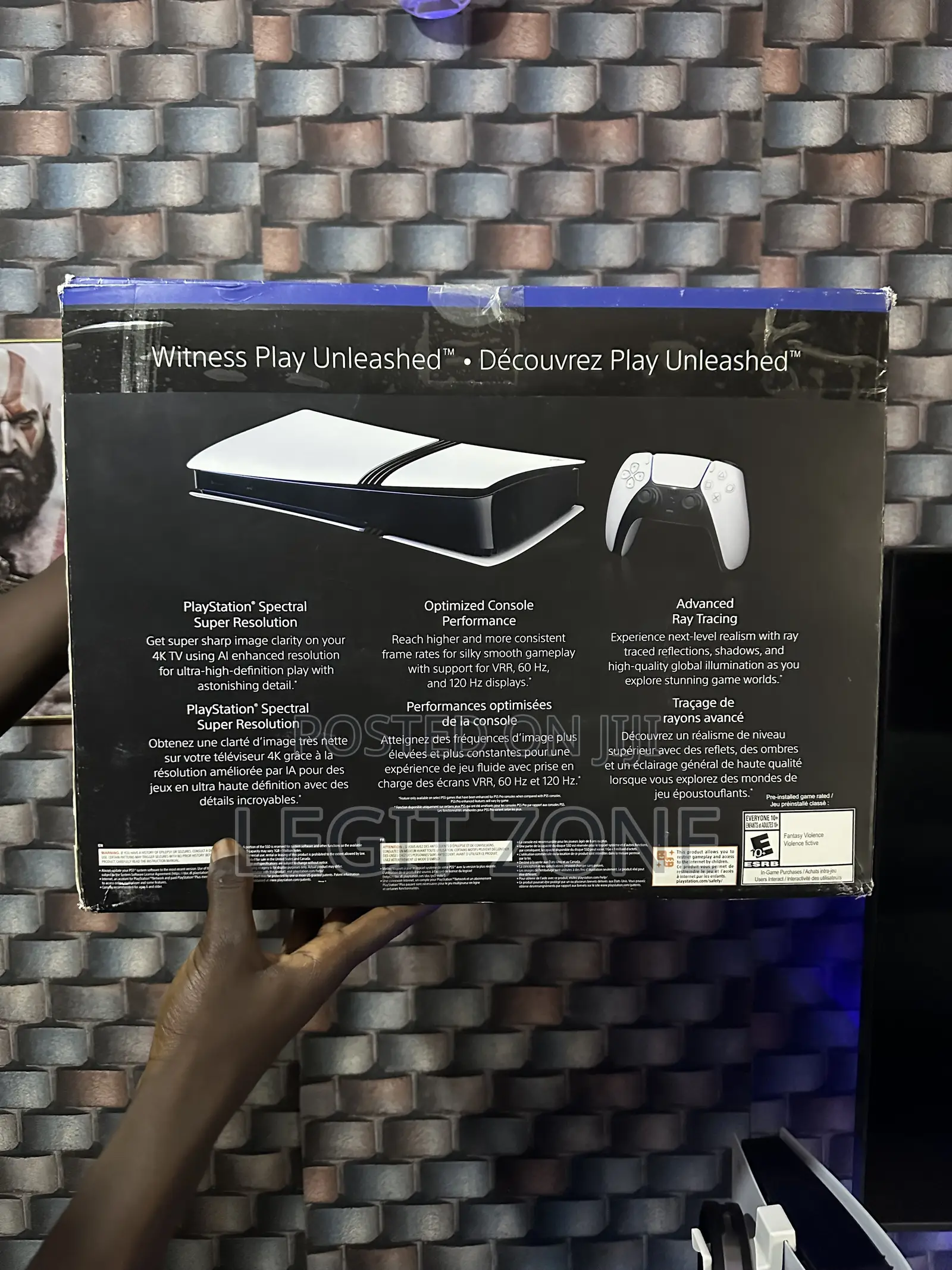 Ps5 Pro Brand New Opened With 12 to 15 Games 2tb
