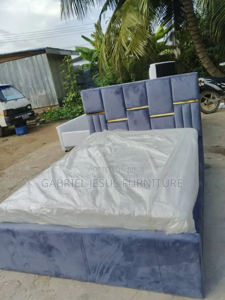 Available Double Bed With Mattress for Pick Up