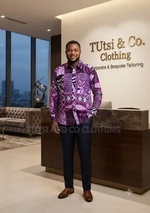 Ready to Wear Male African Print Shirts