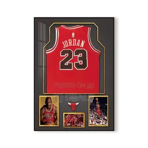 NBA Paintings Micheal Jordan Decorative Wall Picture Frame 40 X 60cm