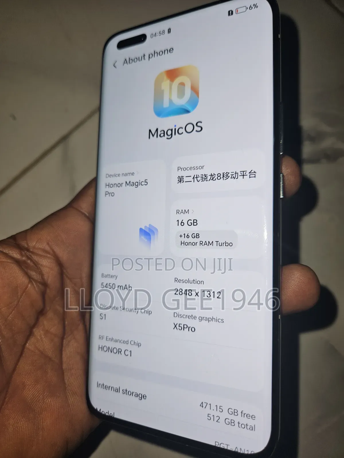 Honor Magic5 Pro 512 GB Green